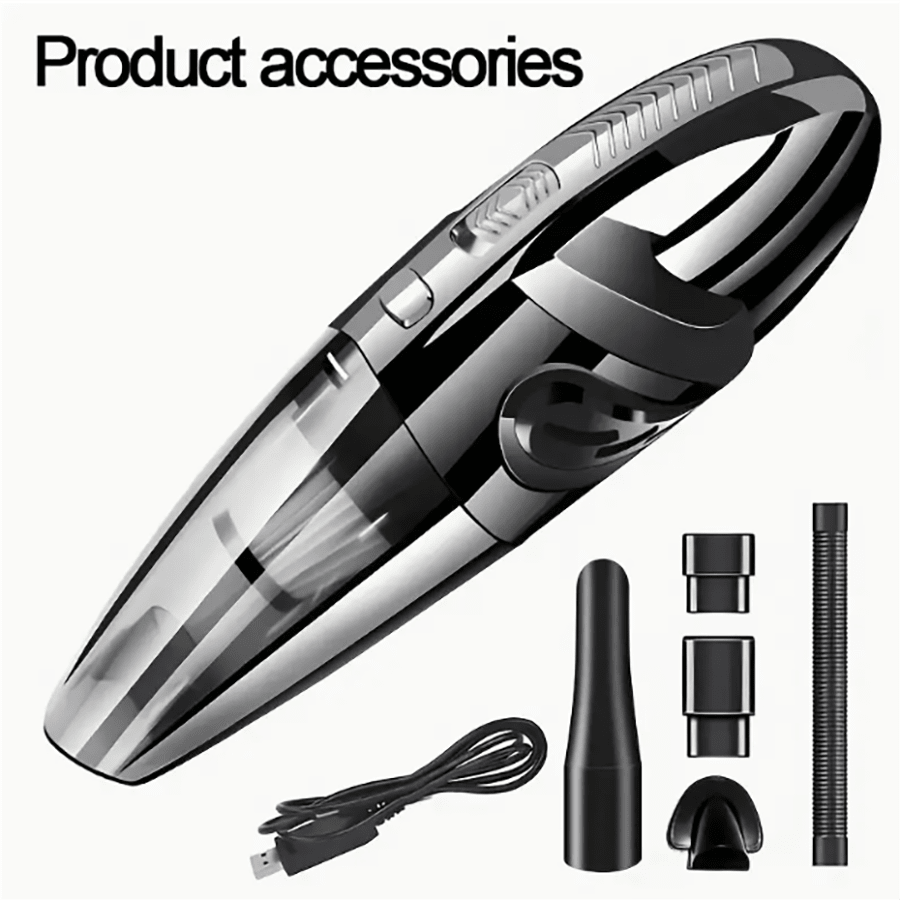 Car Vacuum Cleaner - Aspirateur sans fil, adapté au nettoyage