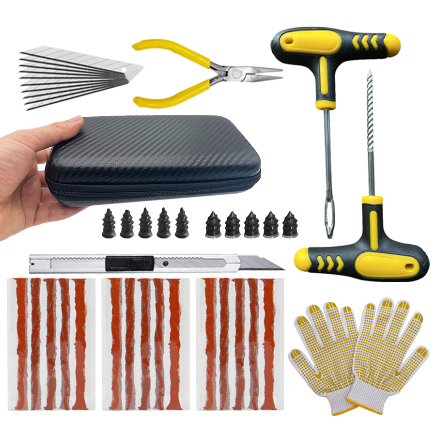 Car Emergency Tool Kit - Kit de réparation universel pour pneus