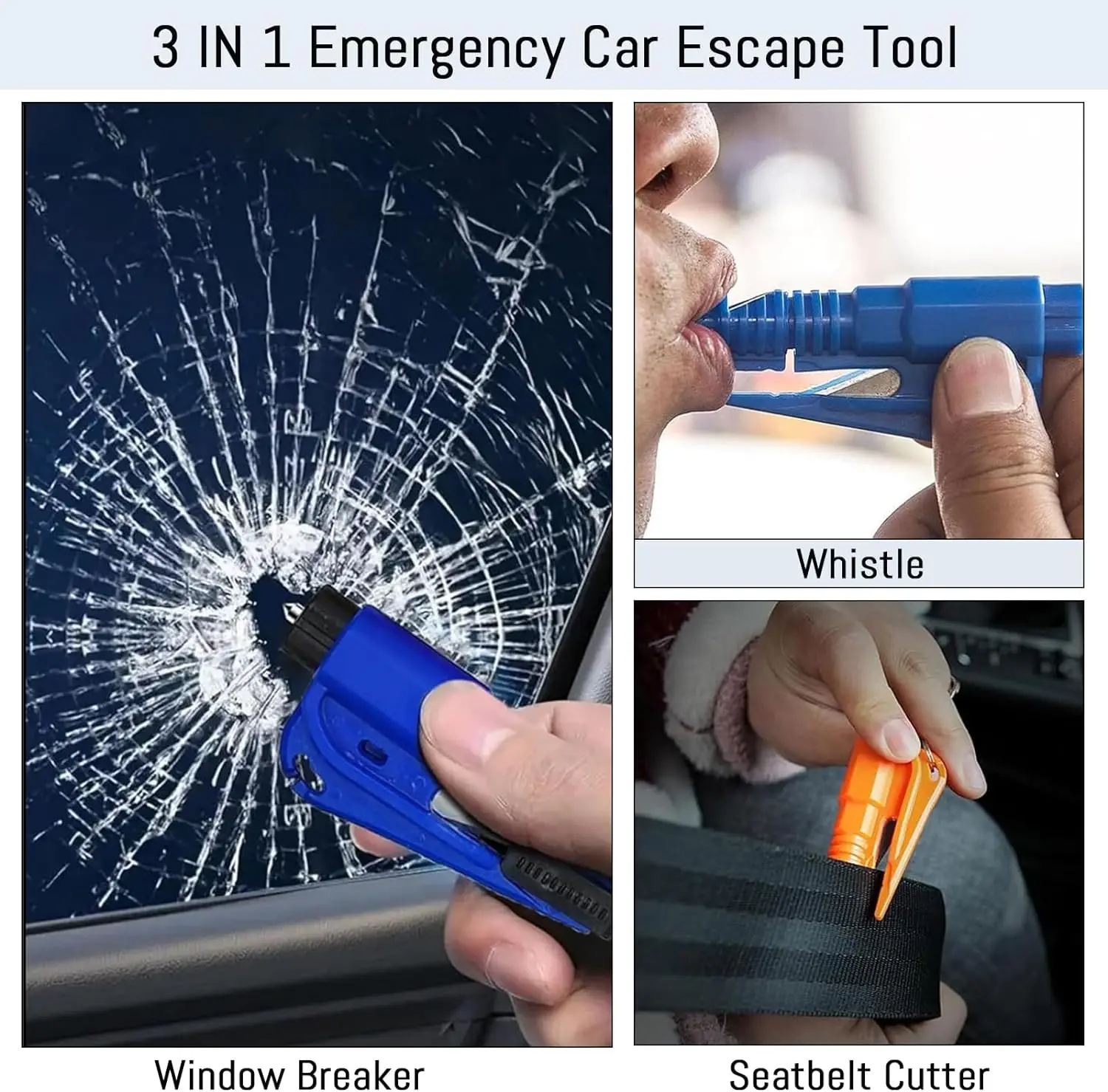Car Emergency Tool Kit - Marteau de sécurité pour voiture, outil