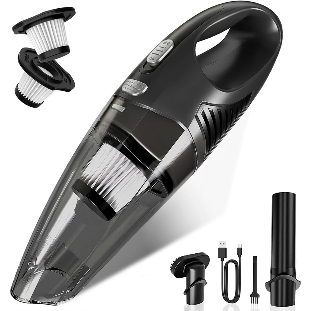 Car Vacuum Cleaner - Aspirateur à main sans fil, rechargeable