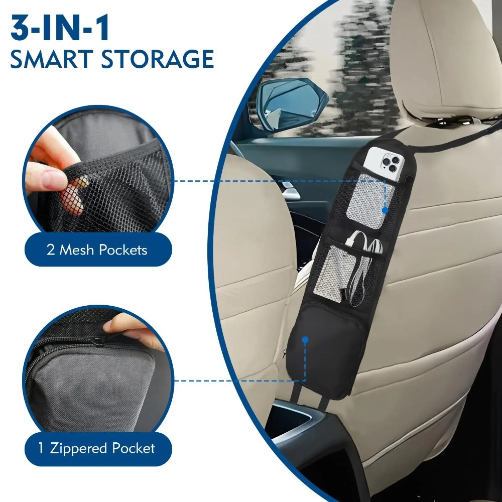 Car Accessories Exterior - Sac de rangement universel pour siège