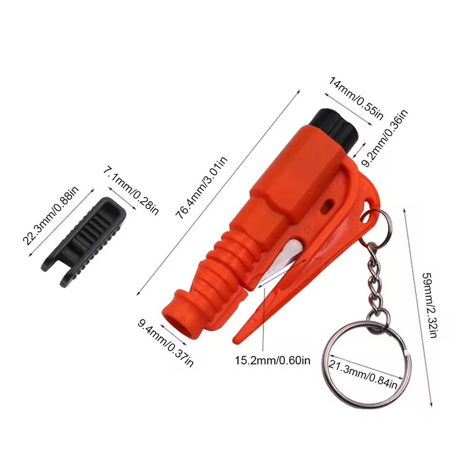 Marteau de sécurité pour voitu - Car Emergency Tool Kit avis et prix