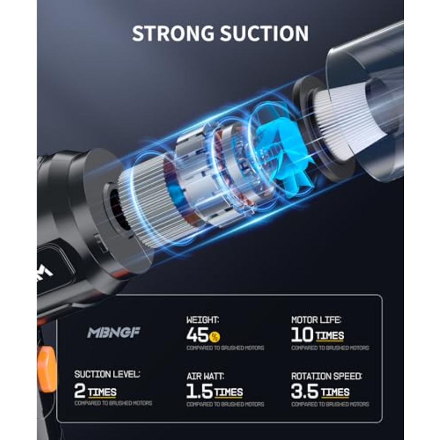Aspirateur de voiture sans fil - Car Vacuum Cleaner avis et prix