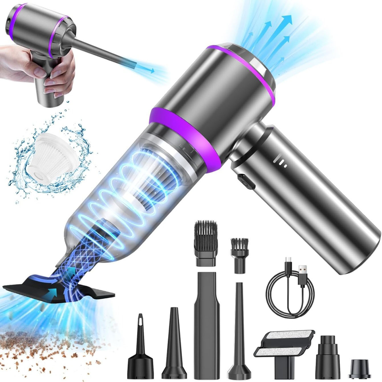 Aspirateur de voiture puissant - Car Vacuum Cleaner avis et prix