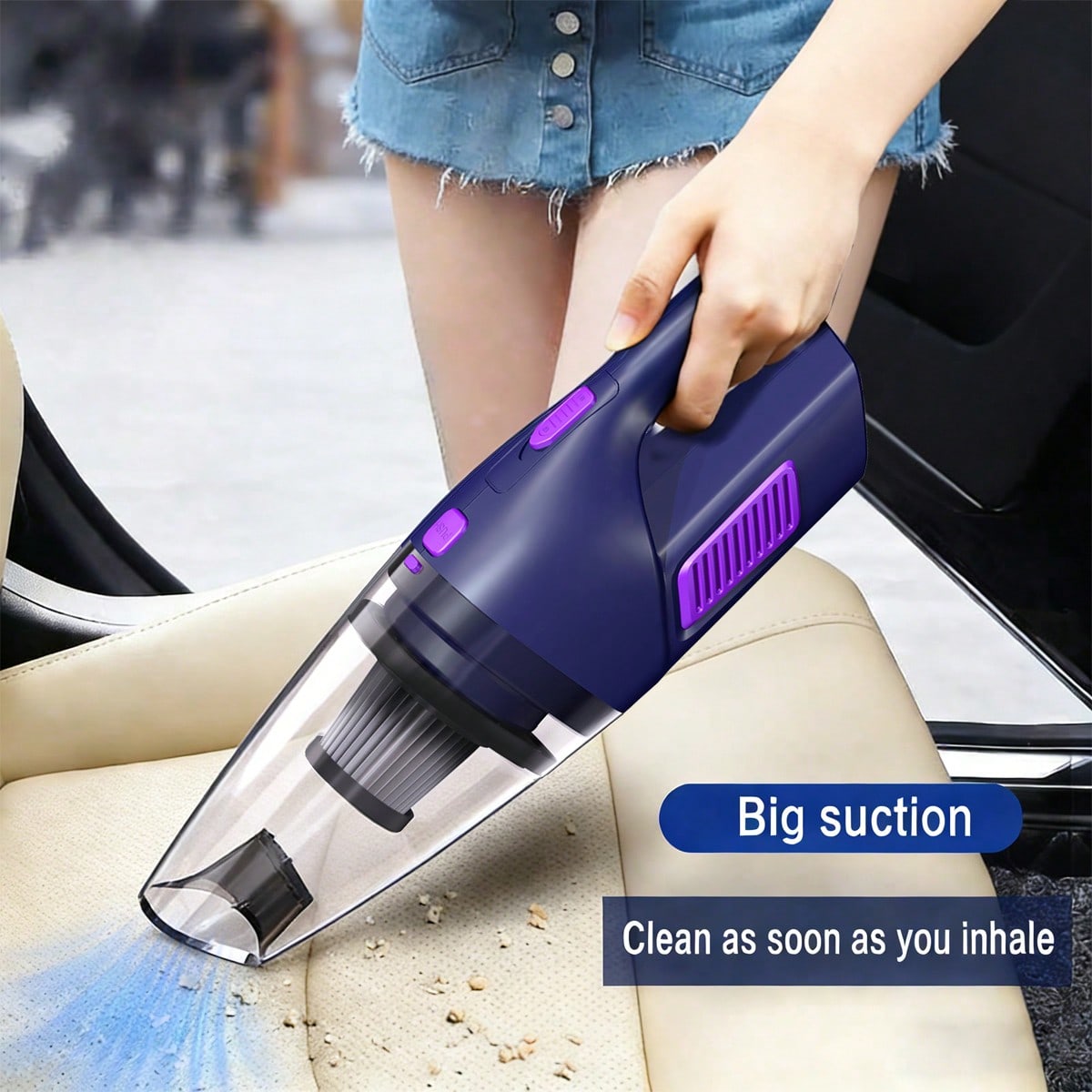 Aspirateur à main pour voiture - Car Vacuum Cleaner avis et prix