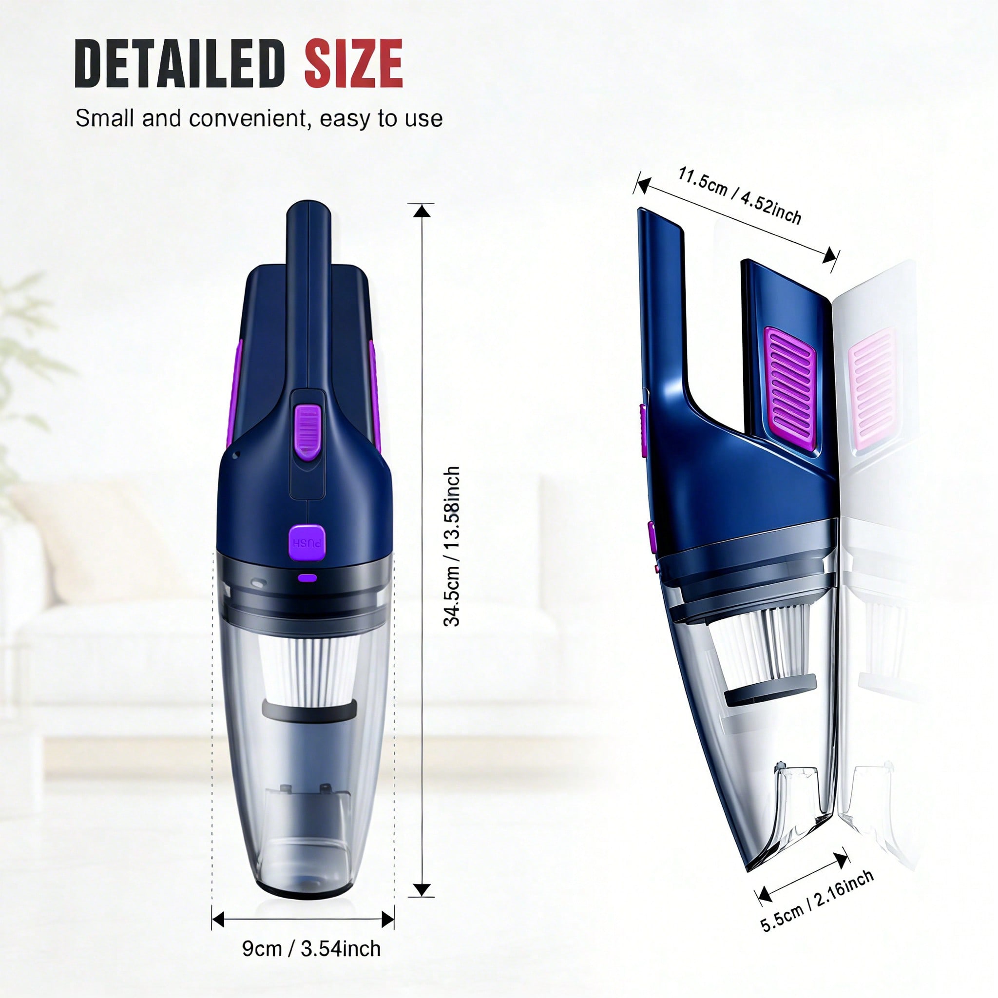 Aspirateur à main pour voiture - Car Vacuum Cleaner avis et prix