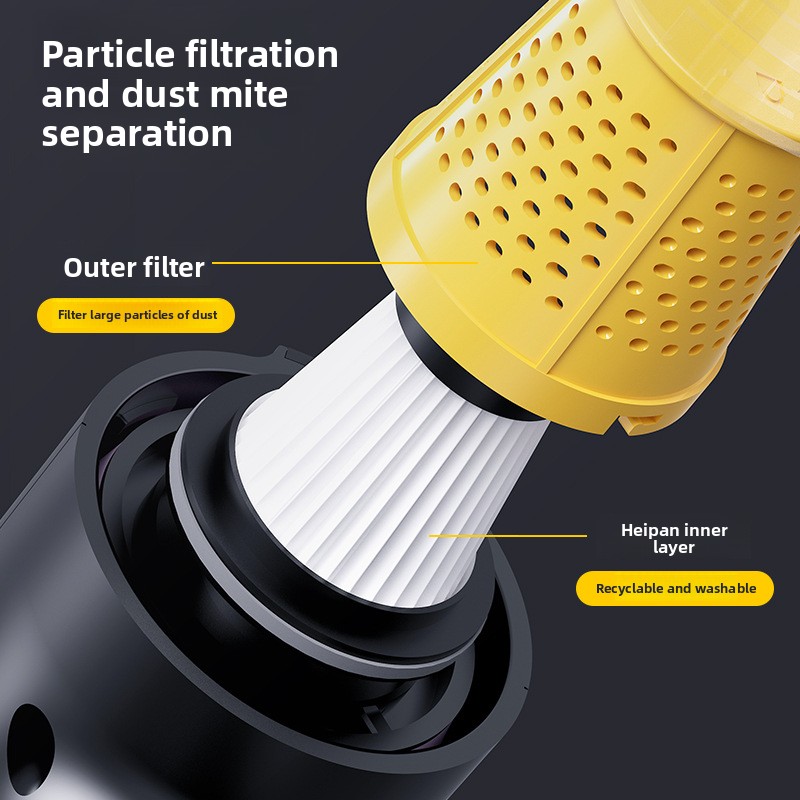 Aspirateur de voiture à lumièr - Car Vacuum Cleaner avis et prix