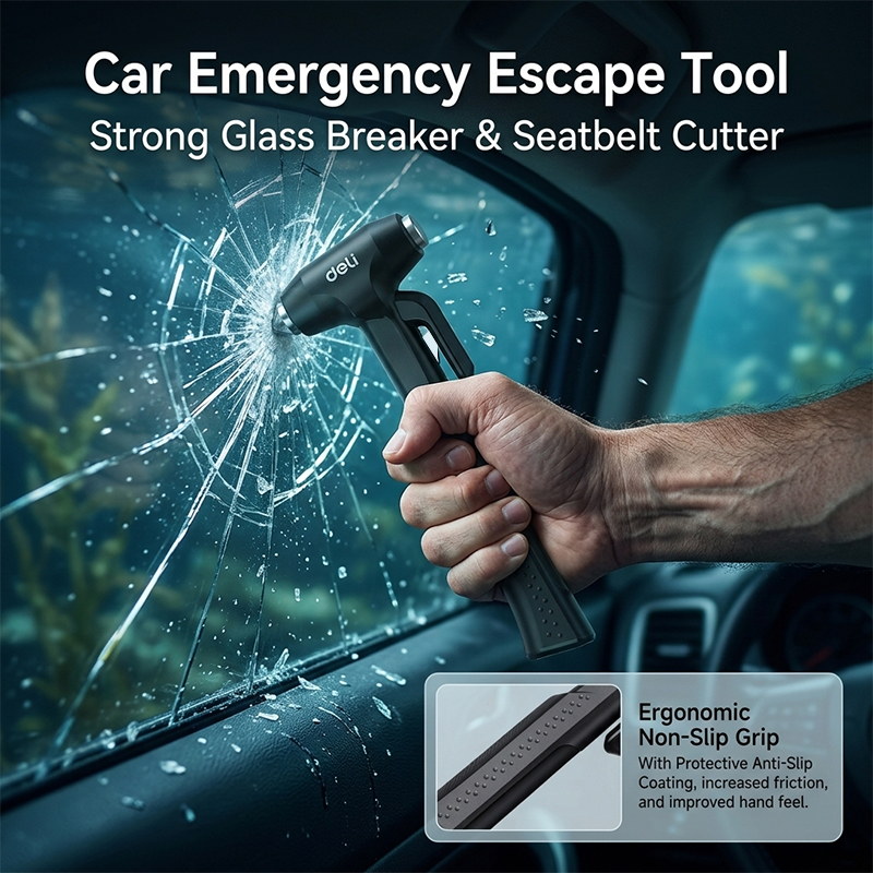 Marteau de sécurité portable D - Car Emergency Tool Kit avis et prix